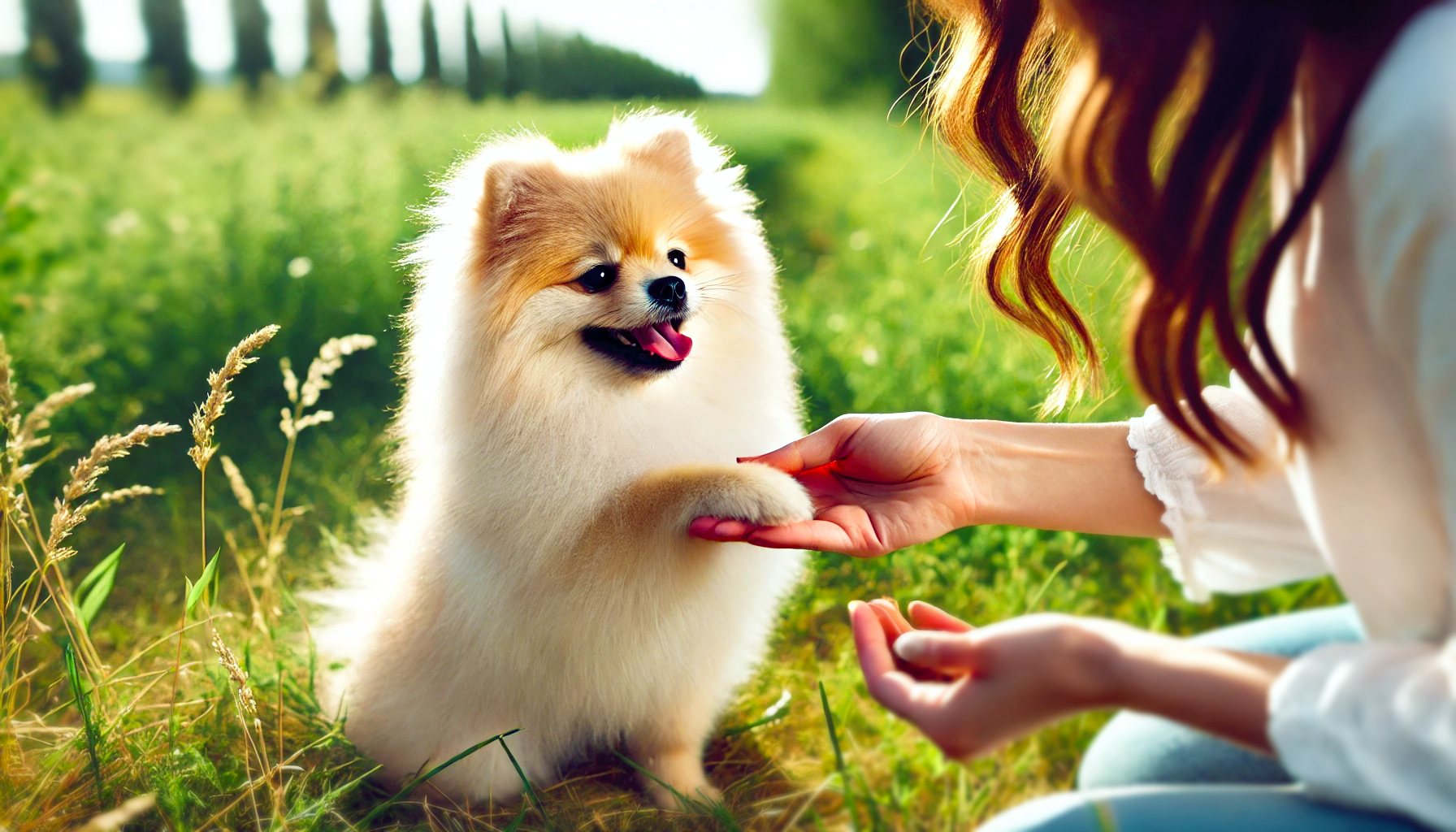 しつけ教室でトレーニングを受ける犬